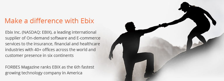 Make a difference 
with Ebix